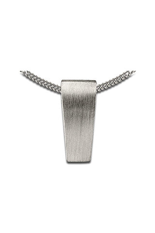 Ash jewellery, pendant with brushed finish AH 032
